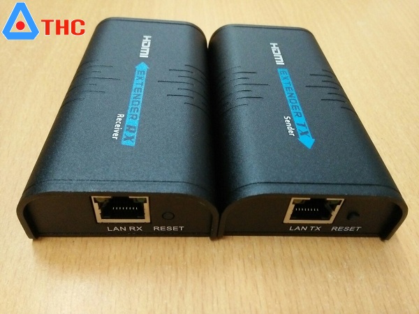 Thiết bị kéo dài hdmi 120m qua dây cáp mạng Lan